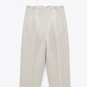 Zara high waisted trousers